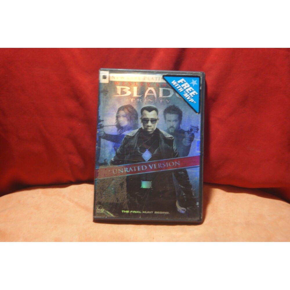 Blade Trinity (DVD) (Unrated) 2 Disc Set Wesley Snipes Ryan Reynolds Vampires
